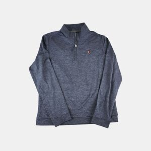 johnnie-O Blue Performance Quarter-Zip Pullover